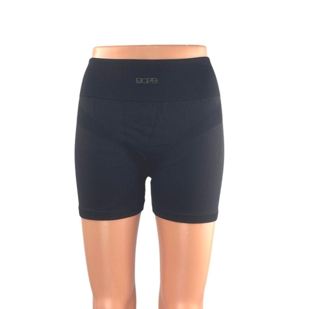 H&M Move Women's Black Yoga Workout Athletic Activewear Shaping Biker Shorts M
